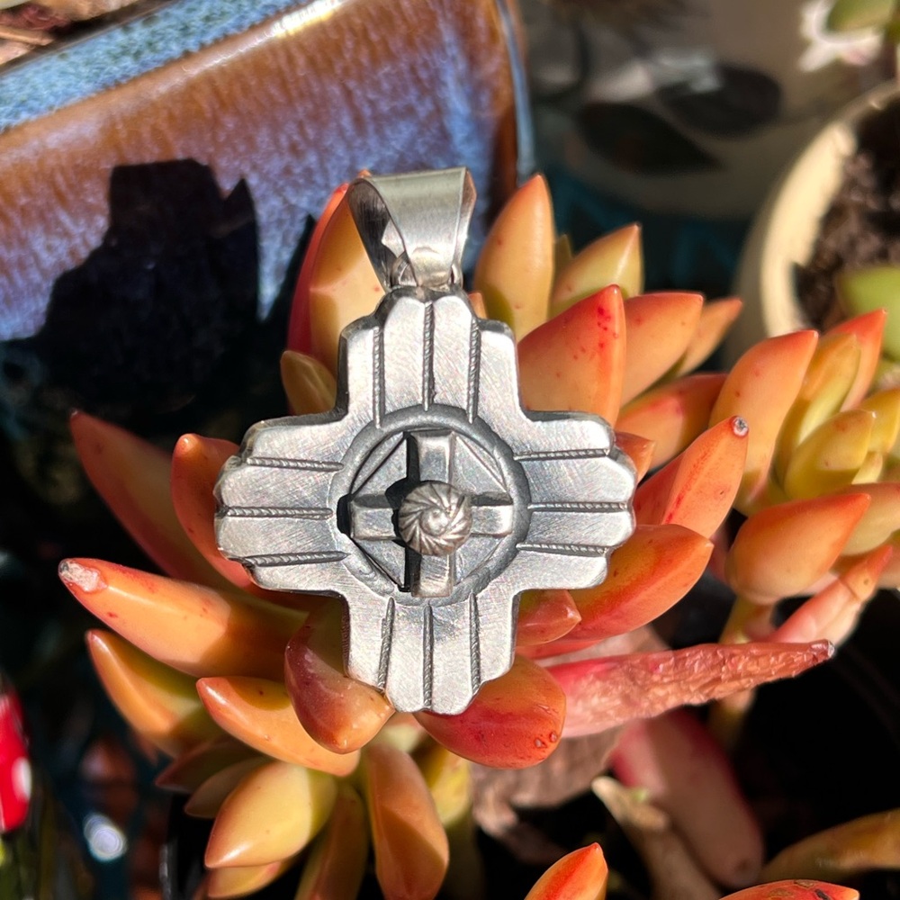 Chimney Butte Zia Pendant